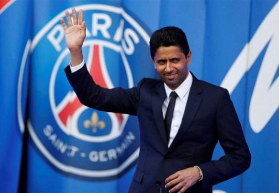 ناصر الخليفي: سان جيرمان مستعد للعب خارج فرنسا لاستكمال دوري الأبطال