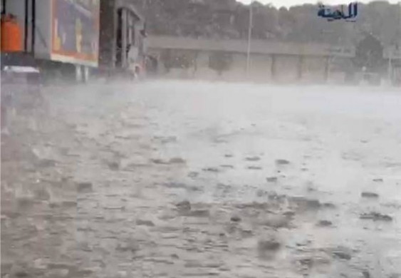 أمطار على الباحة و العقبات لم تشهد أي إنهيارات
