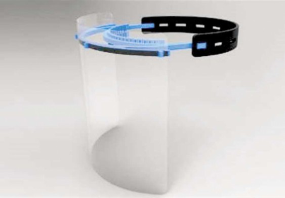 الجامعة البريطانية تتبرع بـ«دروع حماية الوجه» لـ«أبوالريش الياباني» لمواجهة «كورونا»