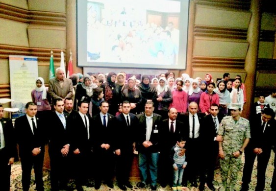 سفير النوايا الحسنه يزور مرضي سرطان الاطفال بالقاهرة