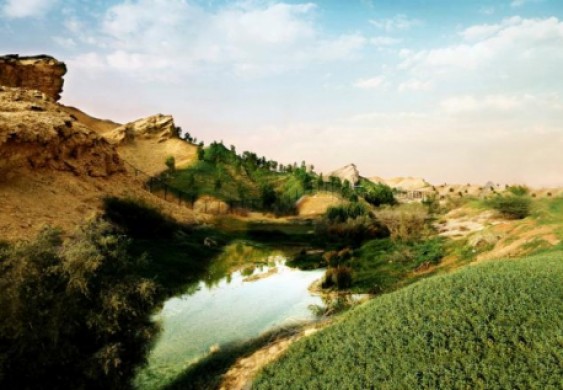 بالصور..واحات العين وقصر السراب بين أجمل المواقع في أبو ظبي