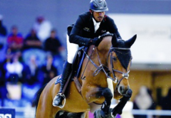 400 جواد في دولية قفز الحواجز بالشارقة