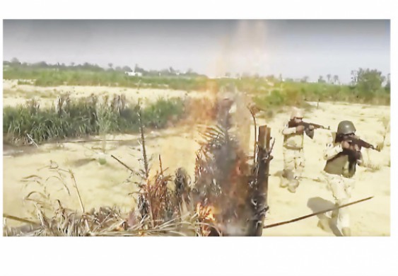 مقتل 126 تكفيريًا وضبط ٢٦٦ عنصرًا إجراميًا فى سيناء