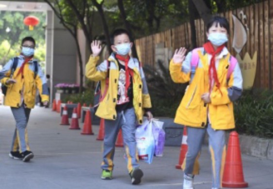 شاهد.. الاحتياطات التي اتخذتها الصين لحماية أطفال المدارس من كورونا