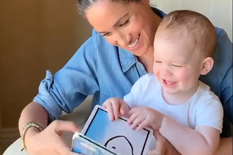 ميغان وهاري ينشران مقطعا مصورا لنجلهما في عيد ميلاده الأول - الحرة