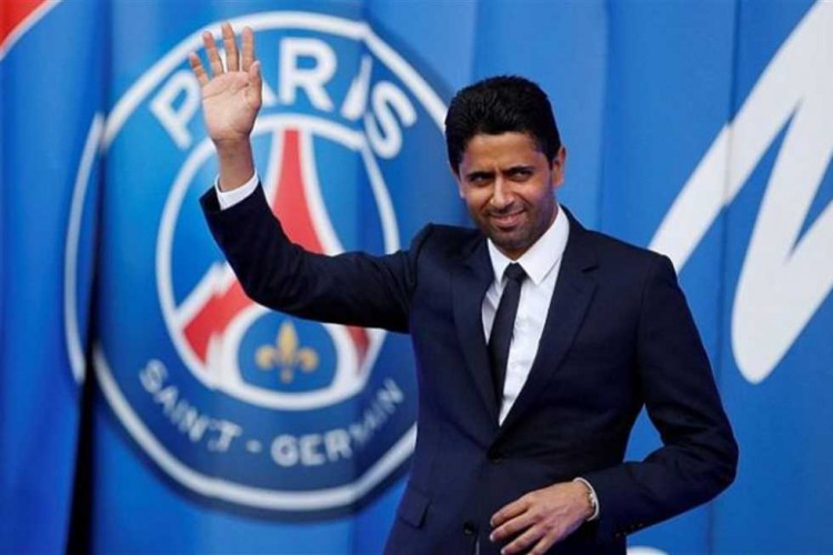 ناصر الخليفي: سان جيرمان مستعد للعب خارج فرنسا لاستكمال دوري الأبطال