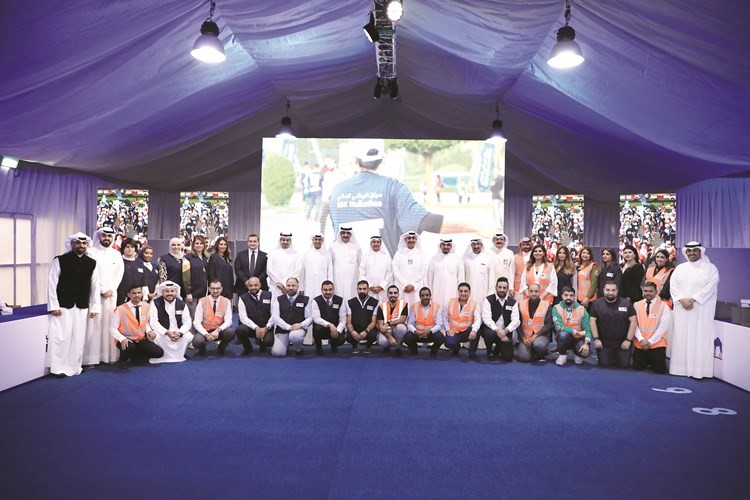 بالفيديو.. الإدارة التنفيذية تزور مركز التسجيل في سباق بنك الكويت الوطني للمشي