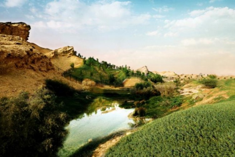 بالصور..واحات العين وقصر السراب بين أجمل المواقع في أبو ظبي