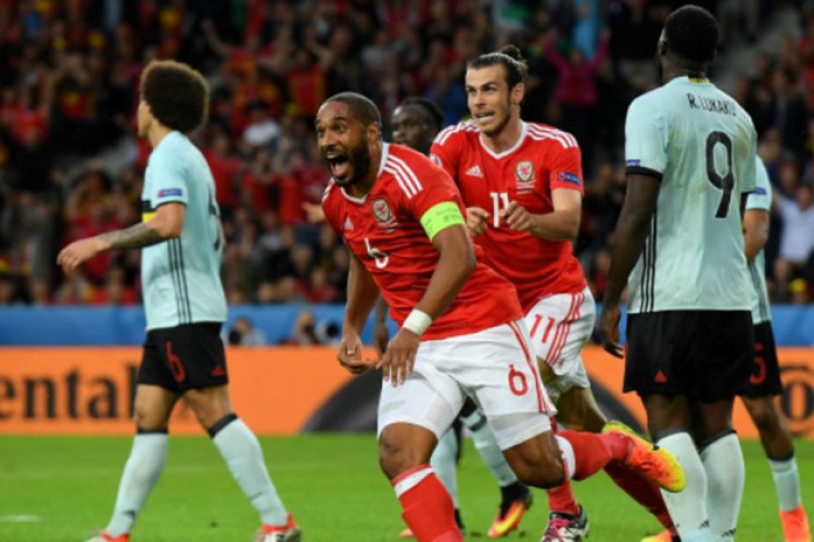 ويلز في قبل نهائي أمم أوروبا لكرة القدم لأول مرة في التاريخ