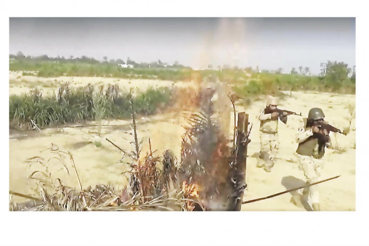 مقتل 126 تكفيريًا وضبط ٢٦٦ عنصرًا إجراميًا فى سيناء